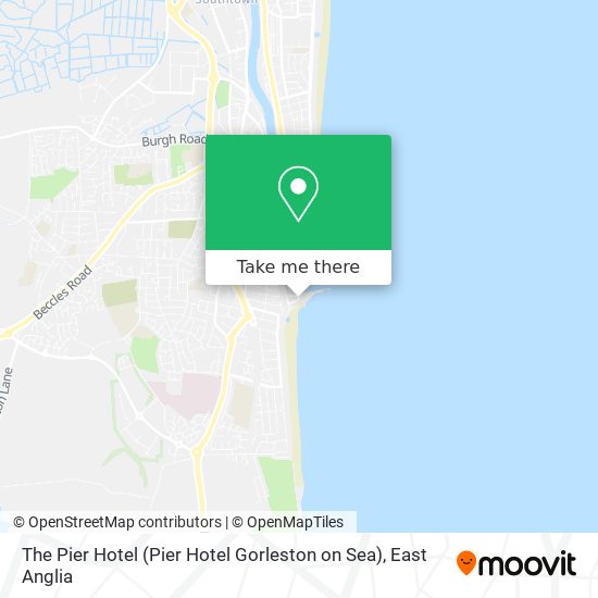 The Pier Hotel (Pier Hotel Gorleston on Sea) map