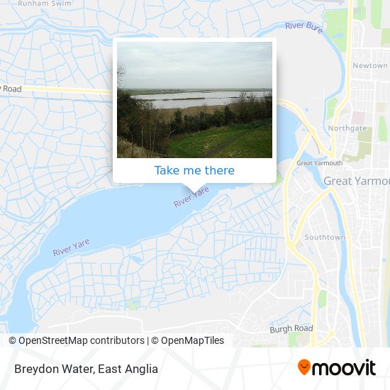 Breydon Water map