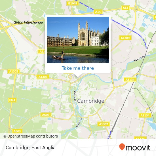 Cambridge map