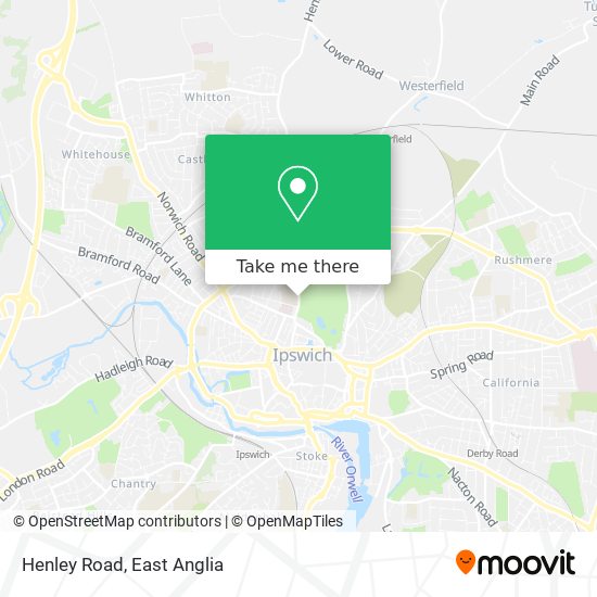 Henley Road map