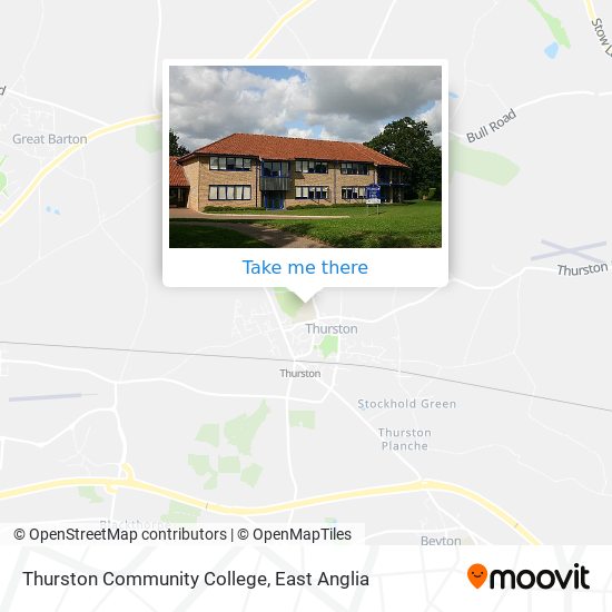 Thurston Community College map