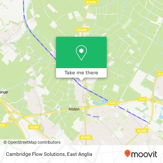 Cambridge Flow Solutions map