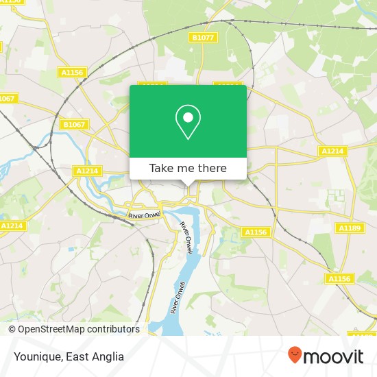 Younique, 13 Eagle Street Ipswich Ipswich IP4 1 map