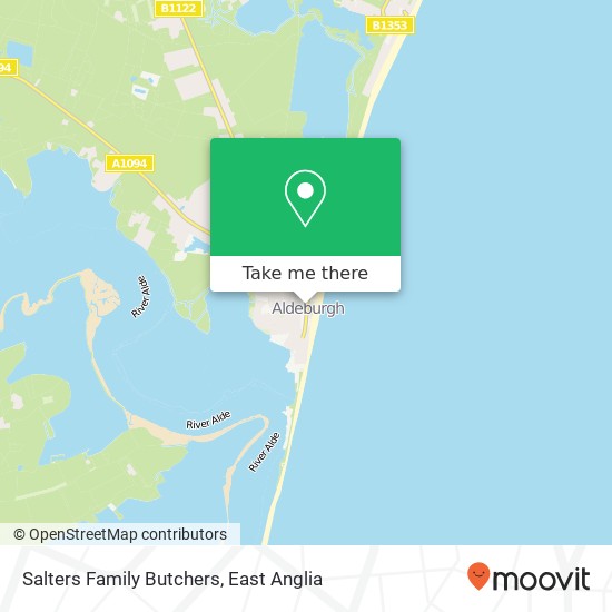 Salters Family Butchers, 107 High Street Aldeburgh Aldeburgh IP15 5 map