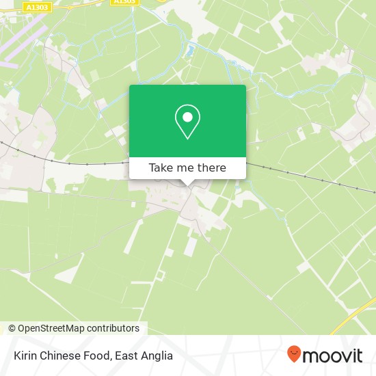 Kirin Chinese Food, 11B High Street Fulbourn Cambridge CB21 5 map