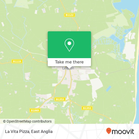 La Vita Pizza, 56 High Street Leiston Leiston IP16 4BZ map