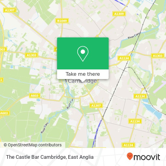 The Castle Bar Cambridge, 37 St Andrew's Street Cambridge Cambridge CB2 3AR map