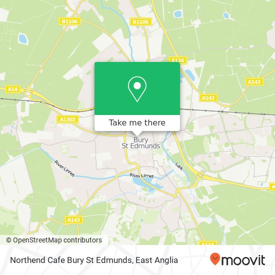 Northend Cafe Bury St Edmunds, 71 St Andrews Street North Bury St Edmunds Bury St Edmunds IP33 1 map