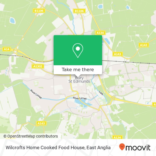 Wilcrofts Home Cooked Food House, 13 Brentgovel Street Bury St Edmunds Bury St Edmunds IP33 1 map