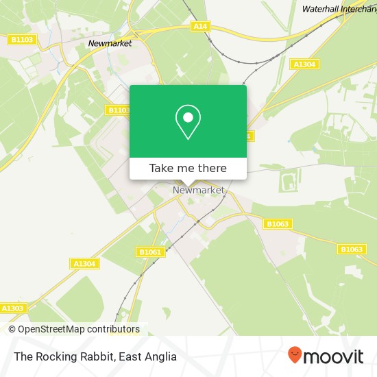 The Rocking Rabbit, 1 Market Street Newmarket Newmarket CB8 8EF map