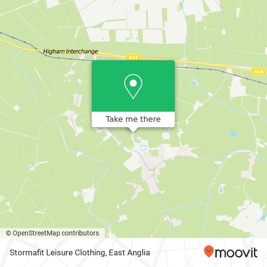 Stormafit Leisure Clothing, Church Road Barrow Bury St Edmunds IP29 5 map