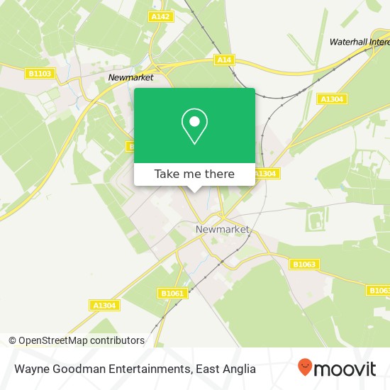 Wayne Goodman Entertainments map