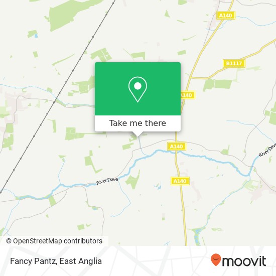 Fancy Pantz, The Street Thornham Magna Eye IP23 8HB map
