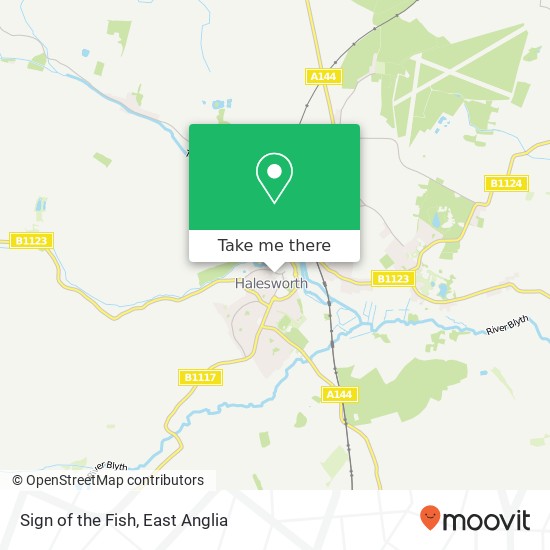 Sign of the Fish map