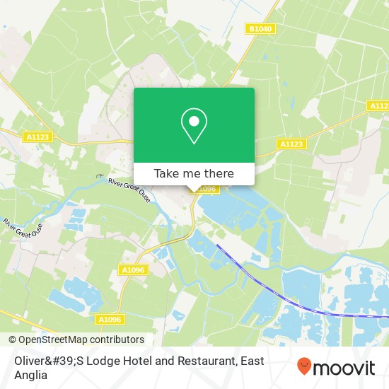 Oliver&#39;S Lodge Hotel and Restaurant, 50 Needingworth Road St Ives St Ives PE27 5 map
