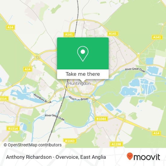 Anthony Richardson - Overvoice map