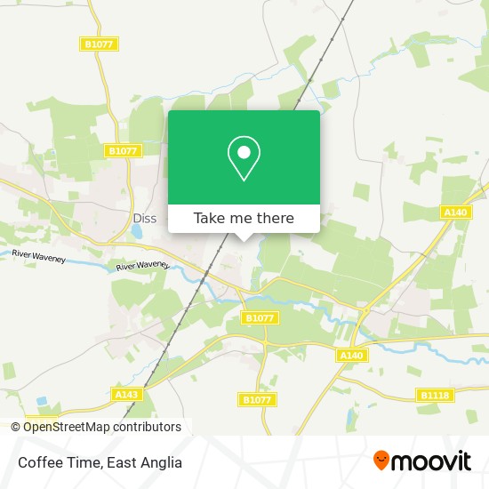 Coffee Time map