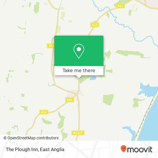 The Plough Inn map