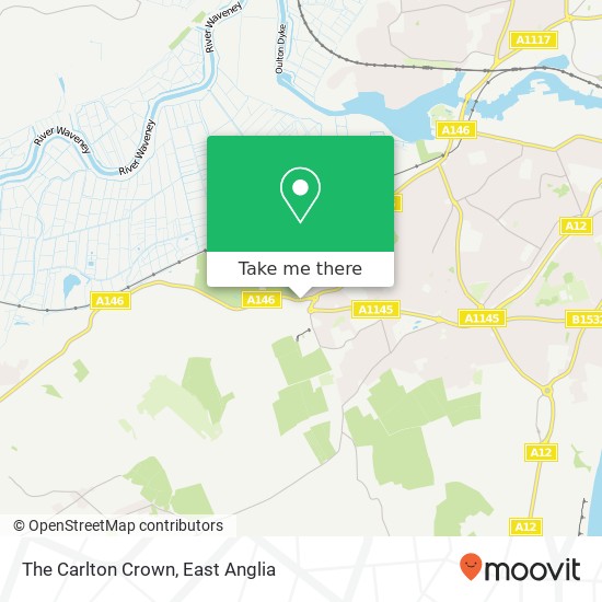 The Carlton Crown map