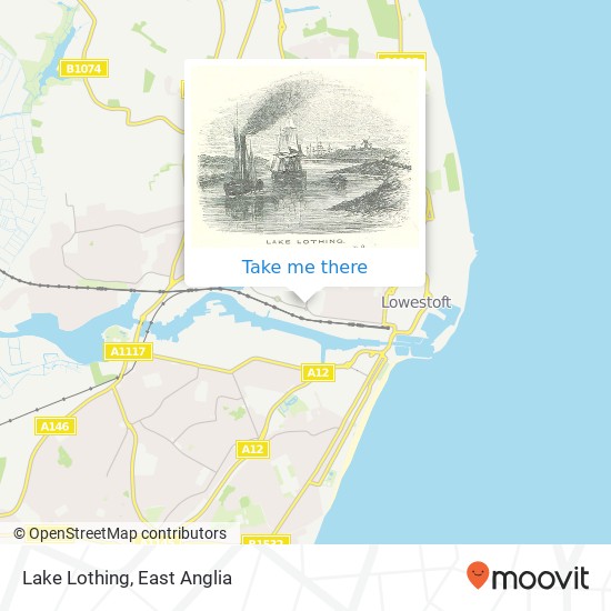 Lake Lothing, Rotterdam Road Lowestoft Lowestoft NR32 2 map