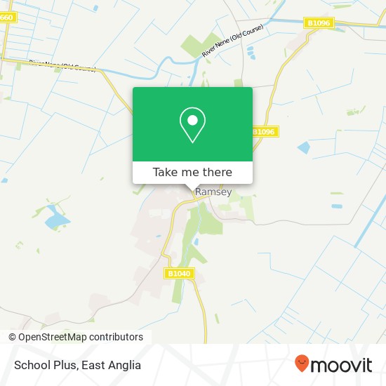 School Plus, 24 Great Whyte Ramsey Huntingdon PE26 1 map