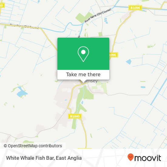 White Whale Fish Bar, 78 High Street Ramsey Huntingdon PE26 1BS map