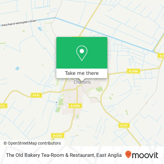 The Old Bakery Tea-Room & Restaurant, 3 Market Hill Chatteris Chatteris PE16 6BE map