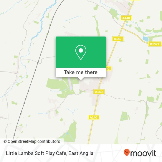 Little Lambs Soft Play Cafe, Richmond Road Long Stratton Norwich NR15 2 map