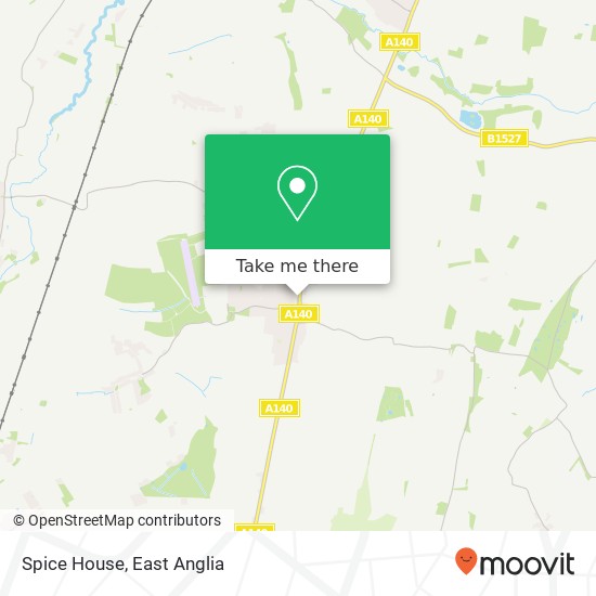 Spice House, Ice House Court Long Stratton Norwich NR15 2TQ map