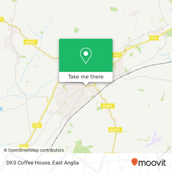 DKS Coffee House, Connaught Plain Attleborough Attleborough NR17 2 map