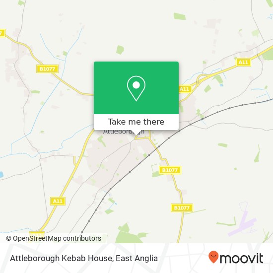 Attleborough Kebab House, Exchange Street Attleborough Attleborough NR17 2AB map