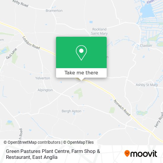Green Pastures Plant Centre, Farm Shop & Restaurant map