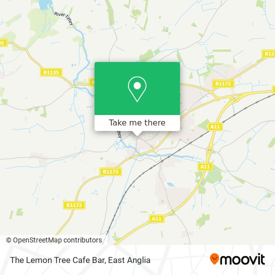 The Lemon Tree Cafe Bar map