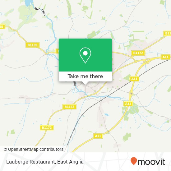 Lauberge Restaurant, Church Street Wymondham Wymondham NR18 0PP map