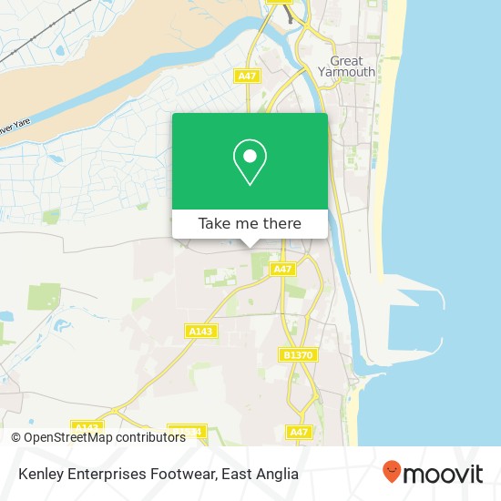 Kenley Enterprises Footwear, 141 Burgh Road Gorleston Great Yarmouth NR31 8 map