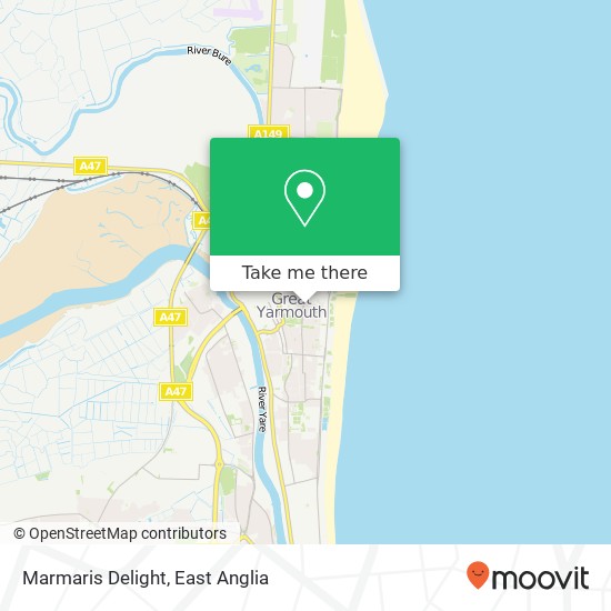 Marmaris Delight, 2 Nelson Road Central Great Yarmouth Great Yarmouth NR30 2JA map