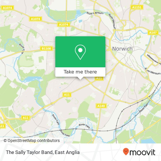 The Sally Taylor Band, 30 Leopold Road Norwich Norwich NR4 7 map