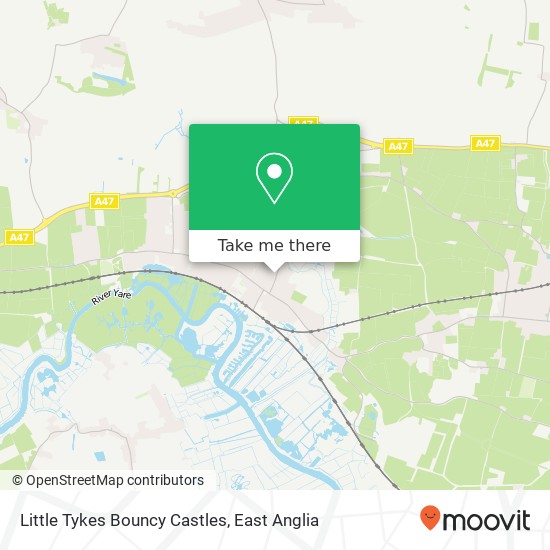 Little Tykes Bouncy Castles map