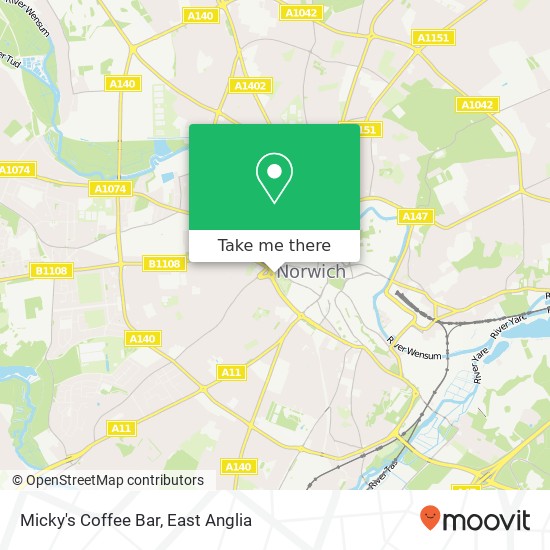 Micky's Coffee Bar map