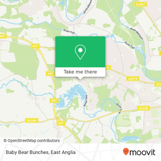 Baby Bear Bunches, Rafeman Close Norwich Norwich NR5 9 map