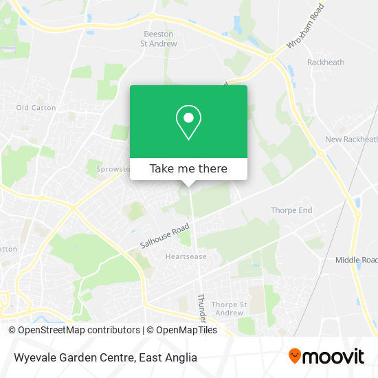 Wyevale Garden Centre map