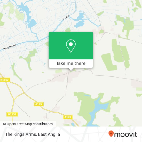 The Kings Arms, Martham Great Yarmouth NR29 4 map
