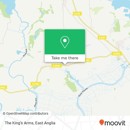 The King's Arms, High Street Ludham Great Yarmouth NR29 5 map