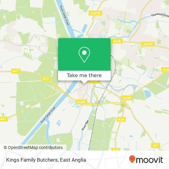 Kings Family Butchers, 41 Wisbech Road King's Lynn King's Lynn PE30 5 map