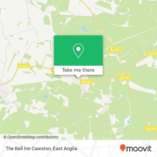 The Bell Inn Cawston, 19 High Street Cawston Norwich NR10 4AE map
