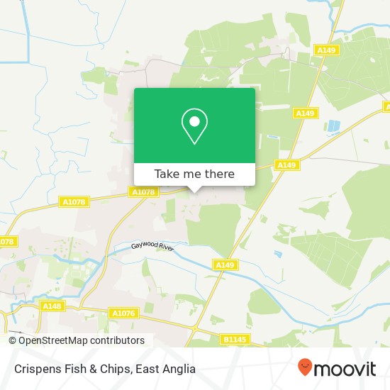 Crispens Fish & Chips, Langley Road King's Lynn King's Lynn PE30 3 map