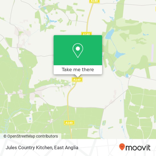 Jules Country Kitchen, A140 Erpingham Norwich NR11 7 map