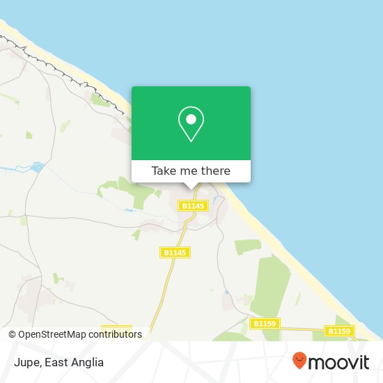 Jupe, 2 Station Road Mundesley Norwich NR11 8 map