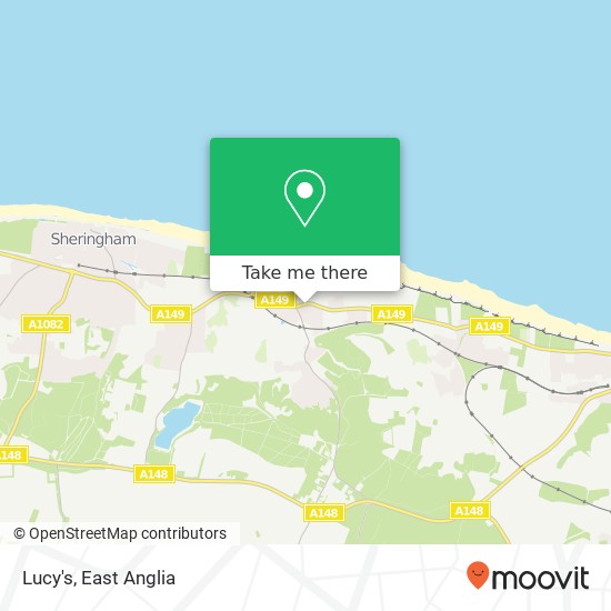 Lucy's, Cromer Road West Runton Cromer NR27 9AD map