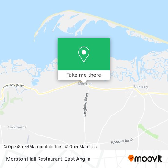 Morston Hall Restaurant map